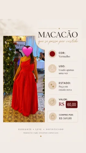 Vestido/Macacão festa