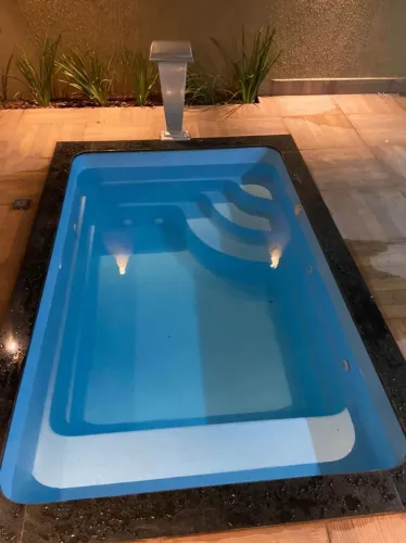 Piscina de 4M de fibra 