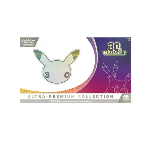 Box Pokémon Ultra Premium Collection Umbreon e Espeon INGLÊS 30 Anos (PRÉ VENDA)