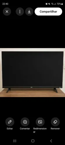 Smartv AOC 32 polegadas R$750,00