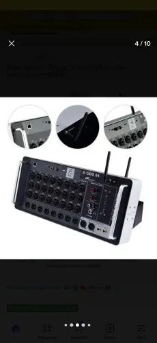 Mesa de Som Digital Duonn Axios 24S Nova - 24 Canais