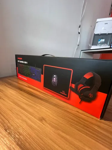 Combo Gamer Kross KE-GK4100 4 em 1