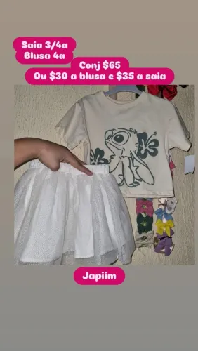 Roupas de menina 
