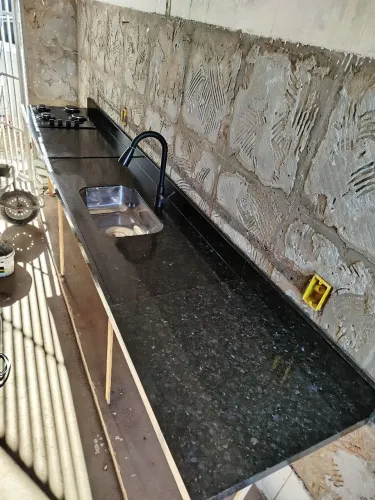 ? Bancada Verde Ubatuba + Cuba + Furo Cooktop - Só R$1500 ?