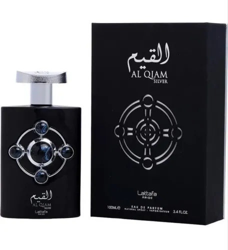 Perfume Masculino Lattafa Pride Al Qiam Silver Eau de Parfum 100ml
