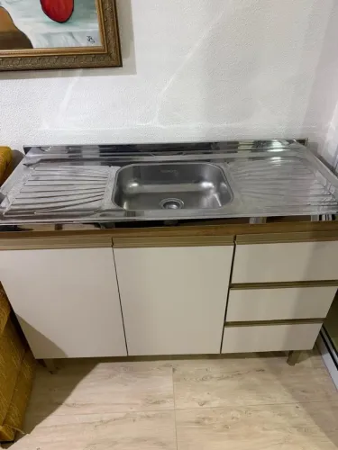 Balcão pia com cuba