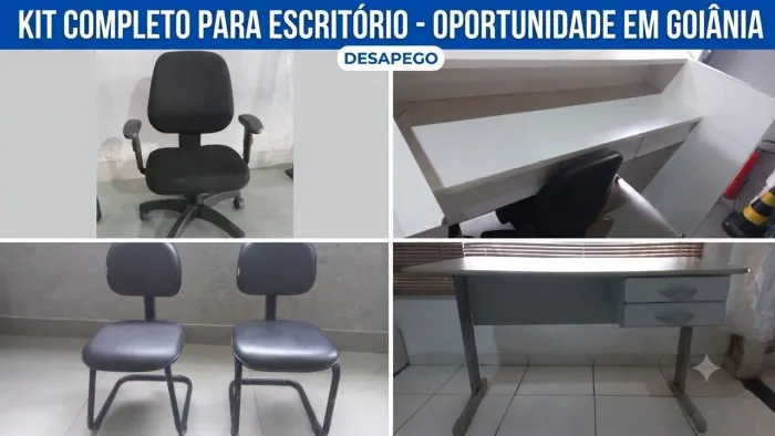 Kit Escritório Completo (Desapego)