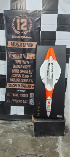 Asa 1:2 , F1 escala 1:4 ( quadro ou mesa )