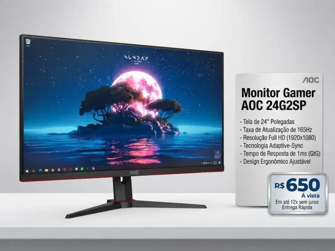 Monitor AOC 165hz