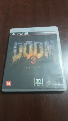 Doom 3 - Ps3 - Mídia Física Original