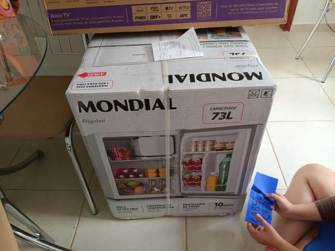 Frigobar mondial 73 litros
