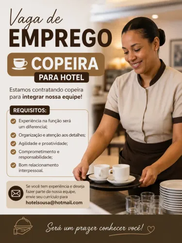 Precisa se Copeira