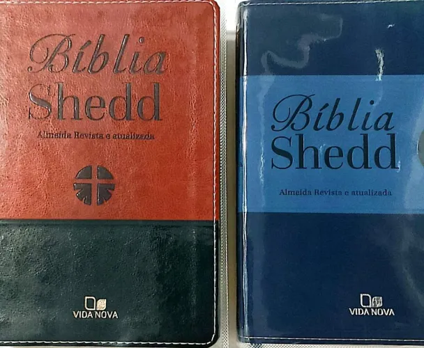 Duas Bíblias de Estudo SHEDD totalmente intactas.