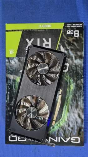 Placa de Vídeo Gainward NVIDIA GeForce RTX 3060 Ti Ghost, LHR, 8GB, GDDR6, 256Bit, DLSS
