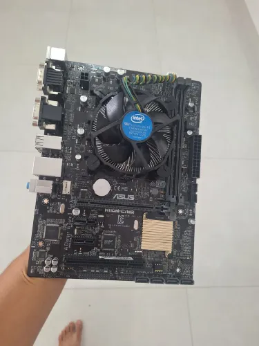 Placa mãe H110M-C/BR +Pentium G4560