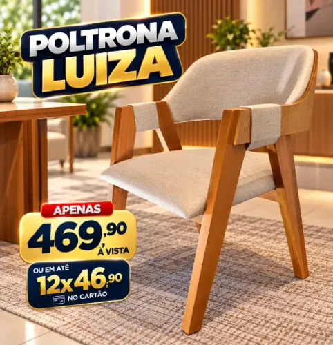 poltrona luiza madeira de tauari