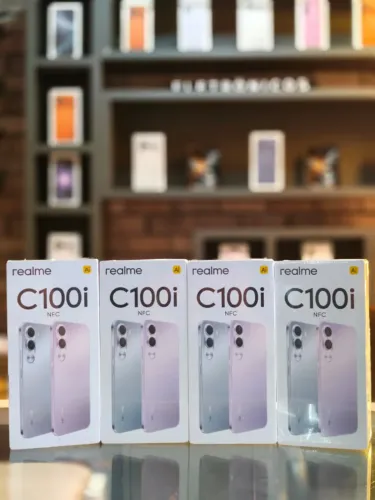 REALME C100i 256GB + 4RAM CINZA/ROXO R$ 1.299,00 1 ANO DE GARANTIA