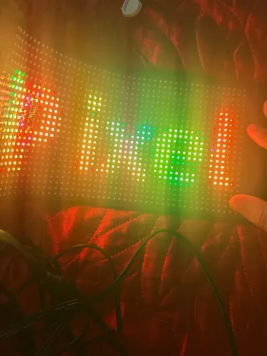 Visor led Bluetooth painel