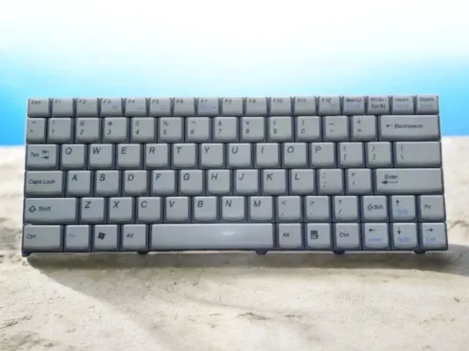 Teclado Us Notebook Sony Vaio Pcg-v505 Pcg-6b1l Cinza-claro Inglês Us