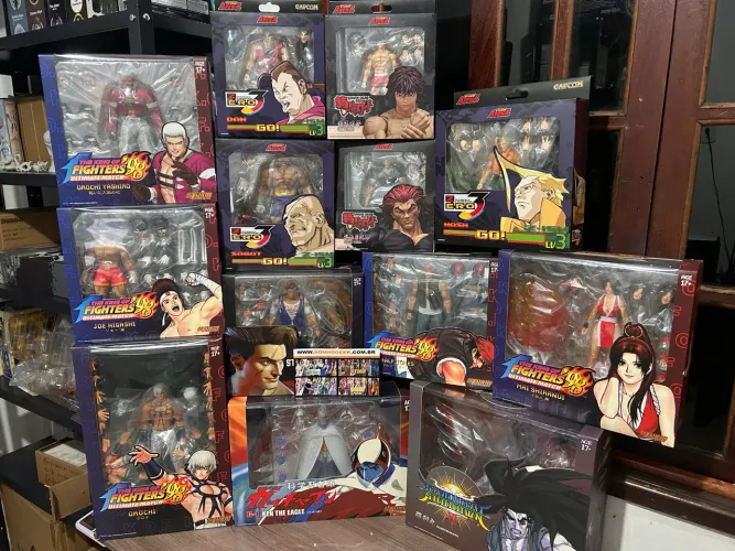 Action Storm Collectibles Diversos Kof SF figures pronta entrega