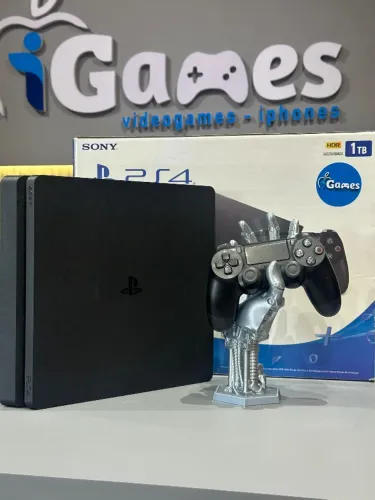 Ps4 Slim 1TB com Garantia | Loja Física iGames - Aceitamos o Seu Usado na Troca