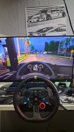 Volante logitech g29 com câmbio