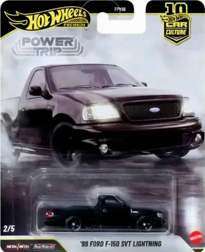 Hot Wheels Ford F-150 SVT Lightning Black linda
