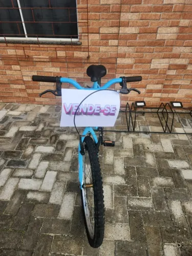 Bicicleta Aro 26 Feminina Azul