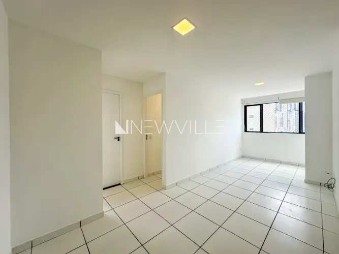 Apartamento para locação no Edifício La Vivance, em Boa Viagem  55m², 2 suítes e próximo a