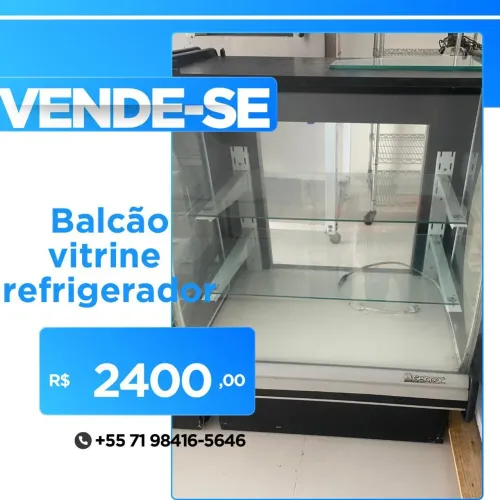 Balcão Vitrine refrigerador