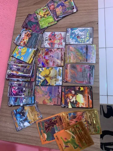 Lote de cartas Pokémon raras - originais ! Oportunidade !