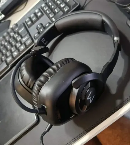 Headset Gamer Warrior Huginn Microfone P3 3,5mm PS5 XBOX PC Driver 50mm - PH701