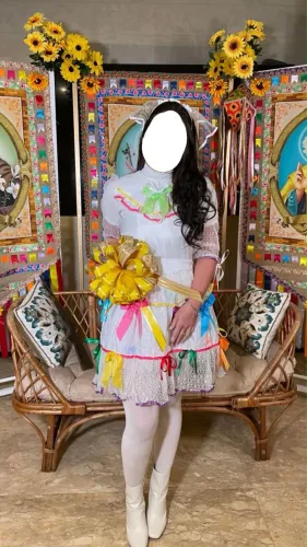 Vestido de Noiva Junino