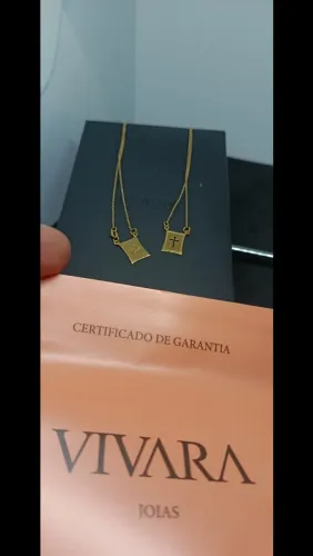 Escapulário Vivare Ouro 18k