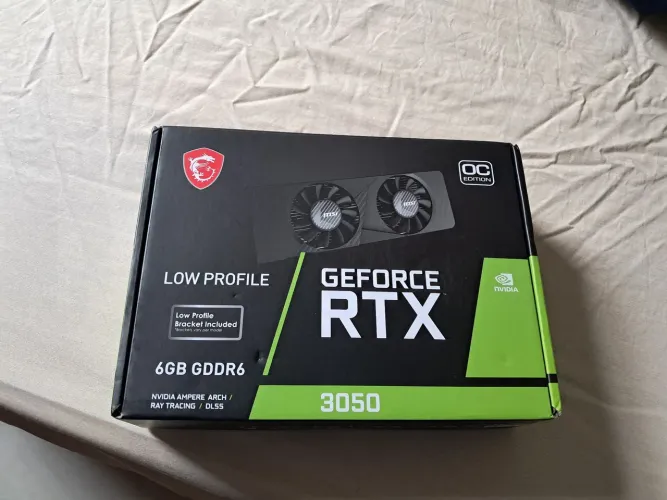 RTX 3050 MSI Low Profile Nova