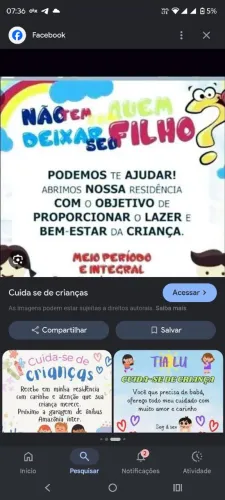 Cuido de criança