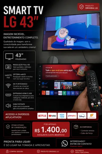 Tv 43 polegadas