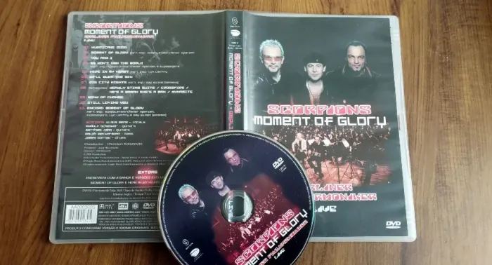 DVD Scorpions - Moment of Glory Berliner Philharmoniker Live