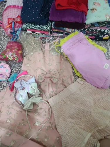 Lot menina vários tamanhos