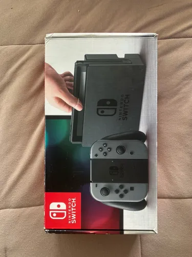 Nintendo switch Novo Usado cinza