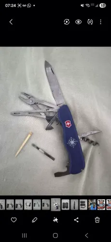 Victorinox Skipper original azul-náutico de 111 mm