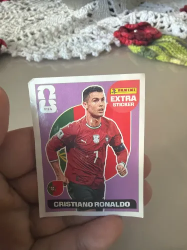 Figurinha Cristiano Ronaldo extra