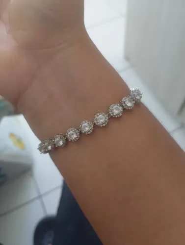 Vendo pulseira de prata