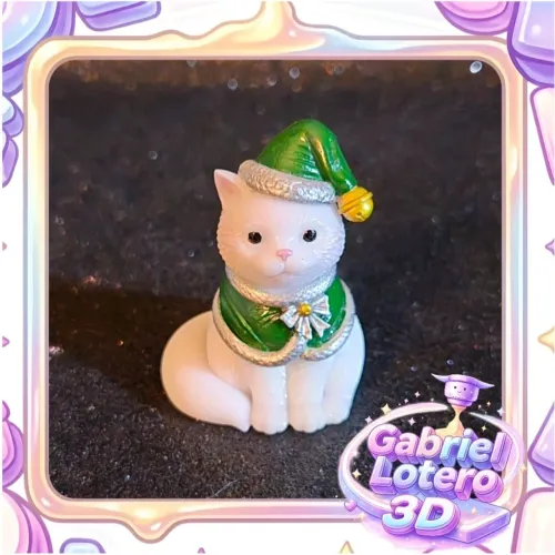 Pet Gato Chuzzlewit Bebê para a boneca Barbie Eden de A Canção de Natal - impressão 3D