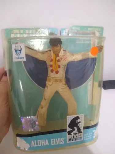 Boneco Elvis Presley McFarlane com caixa, tudo original