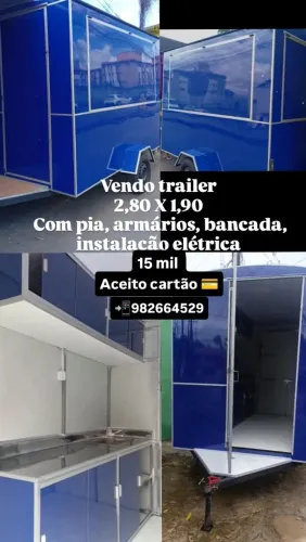 Vendo trailer comercial 