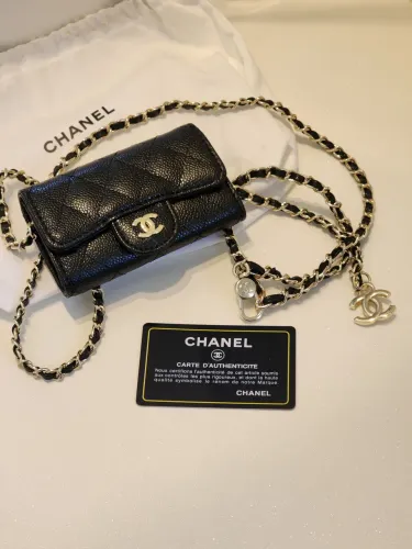 Chanel Caviar Quilted Belt Bag Black