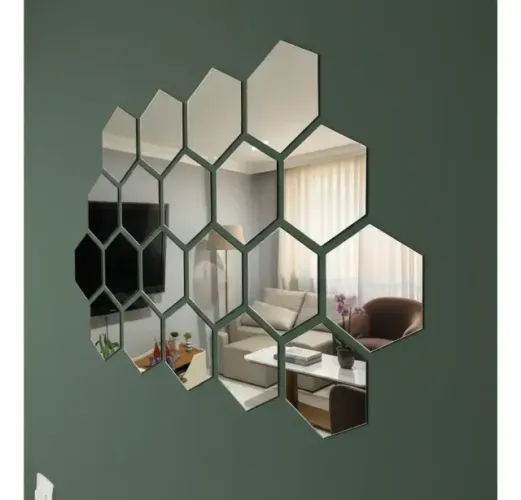 Kit Espelhos Hexagonal