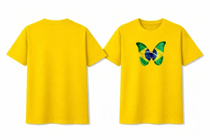Camisetas 100% algodão