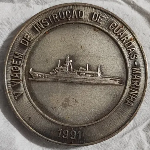 Medalha em comemoração do Navio Escola da Marinha Brasileira - Unidade
